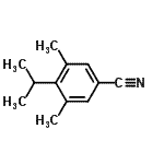 CAS 登录号：90877-62-6， 4-异丙基-3,5-二甲基苯甲腈