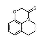 CAS#: 90908-19-3, 6,7-Dihydro-5H-[1,4]oxazino[2,3,4-ij]quinoline-3(2H)-thione