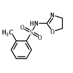 CAS#: 90918-94-8, N-(4,5-Dihydro-1,3-oxazol-2-yl)-2-methylbenzenesulfonamide