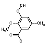 CAS#: 90919-49-6, 2,3-Dimethoxy-5-methylbenzoyl chloride