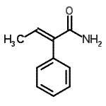 CAS#: 90921-39-4, (2E)-2-Phenyl-2-butenamide