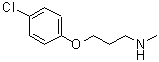 CAS#: 90945-06-5, 3-(4-Chlorophenoxy)-N-methyl-1-propanamine