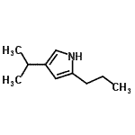 CAS#: 90977-60-9, 4-Isopropyl-2-propyl-1H-pyrrole