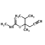 CAS#: 90978-28-2, 2,3-Dimethyl-5-hexyn-3-yl methylcarbamate
