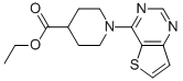 CAS#: 910037-27-3, 1-Thieno[3,2-d]Pyrimidin-4-Yl-4-Piperidinecarboxylic Acid Ethyl Ester