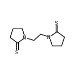 CAS 登录号：91006-19-8， 1,1'-(1,2-乙二基)二(2-吡咯烷硫酮)