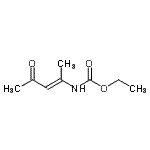 CAS#: 91024-63-4, Ethyl [(2E)-4-oxo-2-penten-2-yl]carbamate