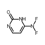 CAS#: 91036-56-5, 6-(Difluoroamino)-2(1H)-pyrimidinone