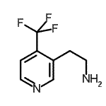 CAS#: 910386-63-9, 2-[4-(Trifluoromethyl)-3-pyridinyl]ethanamine