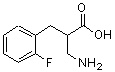 CAS#: 910443-81-1, 3-Amino-2-(2-fluorobenzyl)propanoic acid