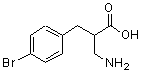 CAS#: 910443-87-7, 3-Amino-2-(4-bromobenzyl)propanoic acid
