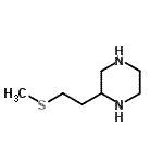 CAS#: 910444-28-9, 2-[2-(Methylsulfanyl)ethyl]piperazine