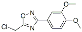 CAS#: 91066-47-6, 5-(Chloromethyl)-3-(3,4-Dimethoxyphenyl)-1,2,4-Oxadiazole