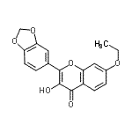CAS#: 910806-70-1, 2-(1,3-Benzodioxol-5-yl)-7-ethoxy-3-hydroxy-4H-chromen-4-one
