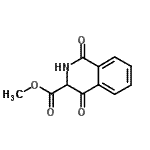 CAS 登录号：91092-92-1， 甲基1,4-二氧代-1,2,3,4-四氢-3-异喹啉羧酸酯