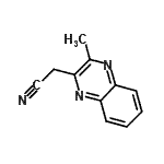 CAS#: 91093-26-4, (3-Methyl-2-quinoxalinyl)acetonitrile