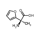 CAS 登录号：91103-29-6， (2S)-2-氨基-2-(2-呋喃基)丙酸