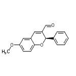 CAS#: 911107-23-8, (2R)-6-methoxy-2-phenyl-2H-chromene-3-carbaldehyde