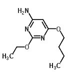CAS#: 91141-27-4, 6-Butoxy-2-ethoxy-4-pyrimidinamine