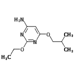 CAS#: 91141-32-1, 2-Ethoxy-6-isobutoxy-4-pyrimidinamine