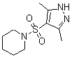 CAS#: 91141-46-7, 1-[(3,5-Dimethyl-1H-pyrazol-4-yl)sulfonyl]piperidine