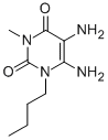CAS 登录号：91260-72-9， 5,6-二氨基-1-丁基-3-甲基嘧啶-2,4(1H,3H)-二酮