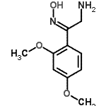 CAS#: 912762-79-9, (2Z)-2-(2,4-Dimethoxyphenyl)-2-(hydroxyimino)ethanamine