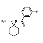CAS#: 912770-93-5, N-[1-(Aminomethyl)cyclohexyl]-3-fluorobenzamide