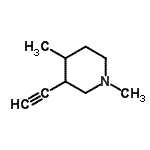 CAS#: 91324-41-3, 3-Ethynyl-1,4-dimethylpiperidine