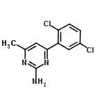 CAS#: 913322-52-8, 4-(2,5-Dichlorophenyl)-6-methyl-2-pyrimidinamine