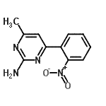 CAS#: 913322-55-1, 4-Methyl-6-(2-nitrophenyl)-2-pyrimidinamine