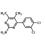 CAS 登录号：913322-57-3， 4-(3,4-二氯苯基)-5,6-二甲基-2-嘧啶胺
