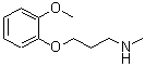 CAS#: 91340-38-4, 3-(2-Methoxyphenoxy)-N-methyl-1-propanamine