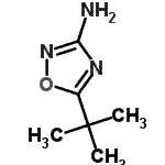CAS#: 91362-43-5, 5-(2-Methyl-2-propanyl)-1,2,4-oxadiazol-3-amine