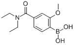 CAS#: 913835-34-4, 4-(Diethylcarbamoyl)-2-Methoxybenzeneboronic Acid