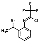 CAS 登录号：913962-14-8， N-[2-(1-溴乙基)苯基]-2,2,2-三氟亚氨乙酰基氯化物