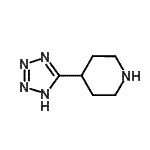 CAS#: 91419-60-2, 4-(1H-Tetrazol-5-yl)piperidine