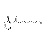CAS#: 914203-38-6, 7-Chloro-1-(2-chloro-3-pyridinyl)-1-heptanone