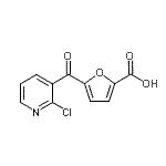 CAS#: 914203-45-5, 5-[(2-Chloro-3-pyridinyl)carbonyl]-2-furoic acid