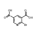 CAS#: 914222-92-7, 2-Bromo-5-nitronicotinic acid