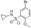 CAS#: 914302-35-5, 5-Bromo-N-Cyclopropyl-2-Methoxybenzenesulphonamide