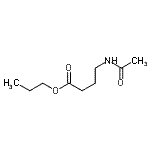 CAS 登录号：914306-27-7， 丙基4-乙酰氨基丁酸酯