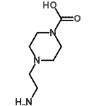 CAS 登录号：91441-53-1， 4-(2-氨基乙基)-1-哌嗪羧酸