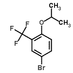 CAS#: 914635-61-3, 4-Bromo-1-isopropoxy-2-(trifluoromethyl)benzene