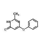 CAS#: 91520-66-0, 2-Methyl-6-phenoxy-4(1H)-pyrimidinone