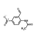 CAS#: 91538-60-2, N-(2-Formyl-4-nitrophenyl)acetamide