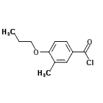 CAS#: 91552-45-3, 3-Methyl-4-propoxybenzoyl chloride