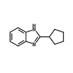 CAS#: 91565-71-8, 2-Cyclopentyl-1H-benzimidazole