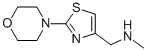 CAS#: 915707-64-1, N-Methyl-2-(4-Morpholinyl)-4-Thiazolemethanamine