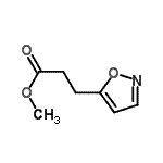 CAS#: 915776-16-8, Methyl 3-(1,2-oxazol-5-yl)propanoate